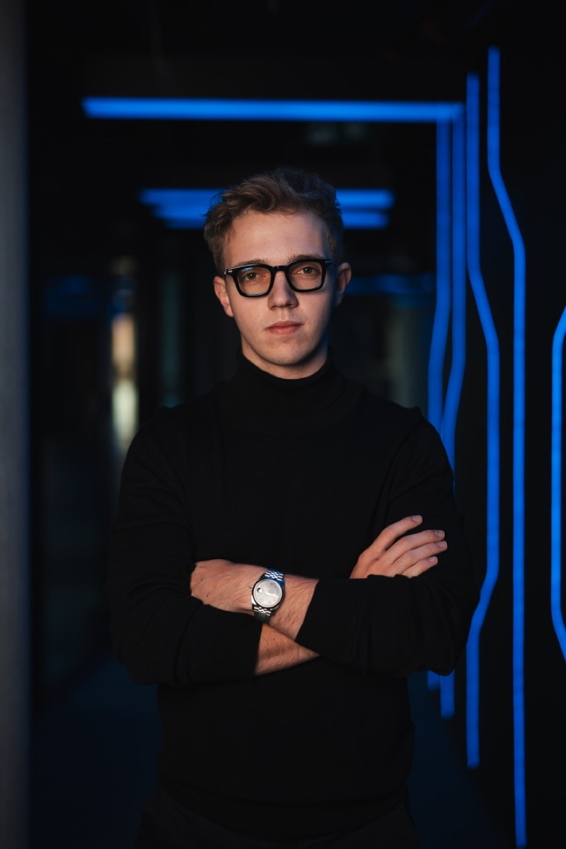 Jan Šrajer, zakladatel Funded Mind, na trading flooru